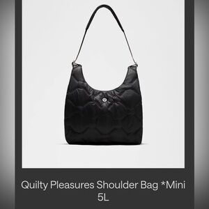 Lululemon Quilty Pleasures Mini Bag 5L
